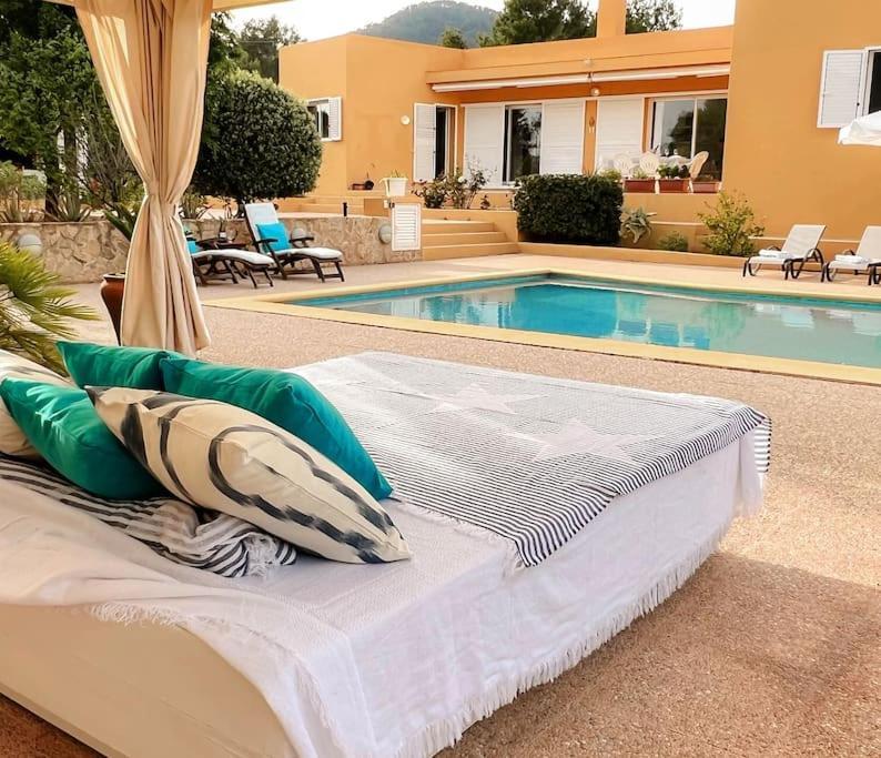 Villa Bonita Casa Con Piscina Privada Y Amplio Jardin Sant Francesc de s'Estany